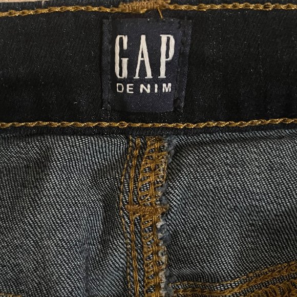 GAP True Skinny Dark Wash High Rise Stretch Jeans - Picture 5 of 7